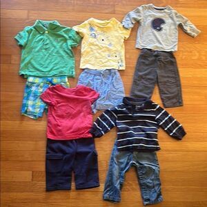 Kids Clothing Set with Various Colors